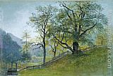 William Stanley Haseltine Canvas Paintings - Vahrn in Tyrol near Brixen